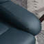 Fauteuil inclinable de massage avec repose-pieds et fonction pivotante sur 360 °
