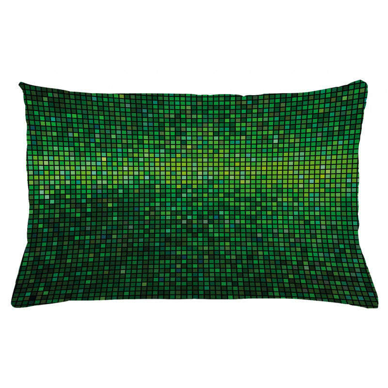 Housse de coussin d'extérieur rectangulaire, 16 po x 26 po