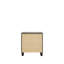 Table de chevet finition gris clair