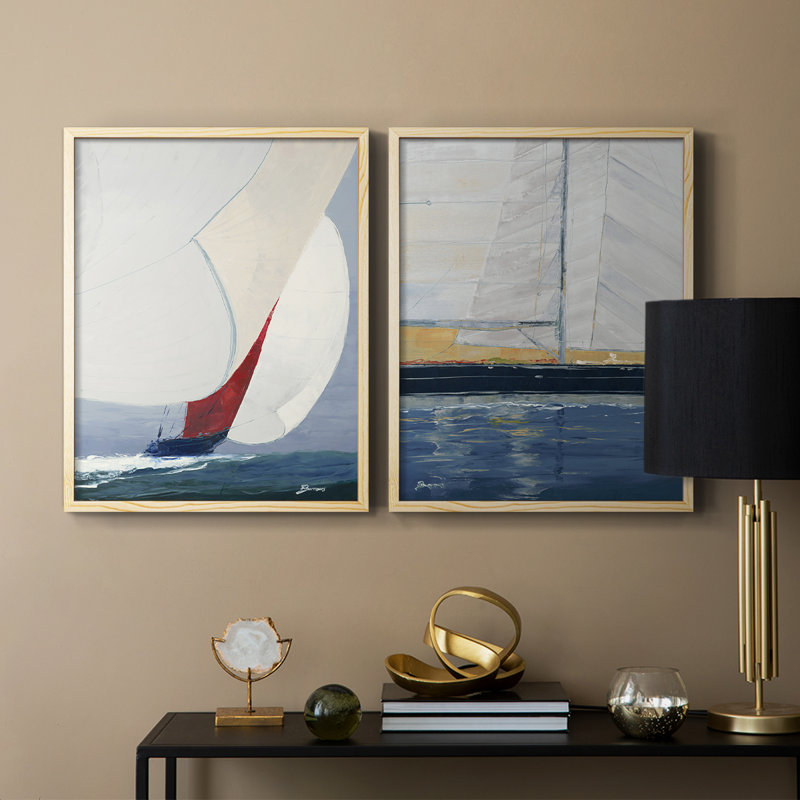 Gallery Stealth, reproduction d'art encadrée de qualité supérieure, prête à être accrochée, Bois naturel, H 11 po x l 18 po