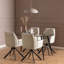 Casie Metal Base Dining Table