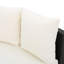 Grey+White Outdoor With And Removable Cushions 5Pcs Lounge - Comfortable & Stylish