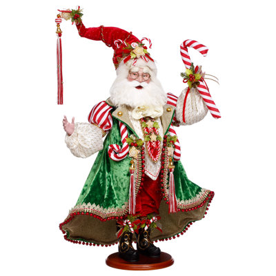 Candycane & Cookie Santa - 26 pouces