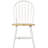Kaneshiro Solid Wood Top Pedestal Dining Set-419974473-524086048