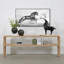 Waterfall Solid Wood Console Table-79616404