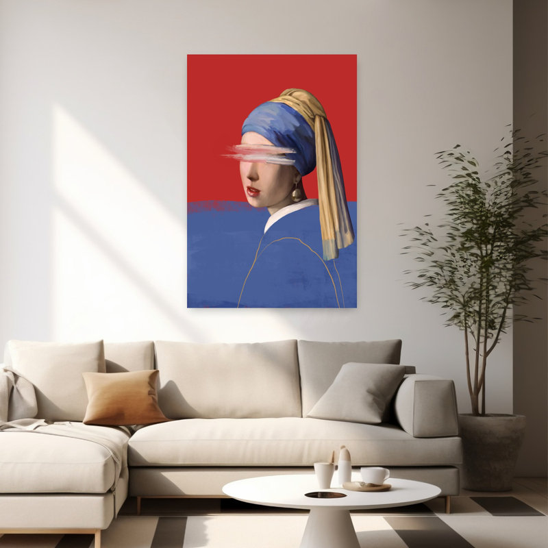 Art contemporain, art contemporain abstrait, H 60 po x l 40 po