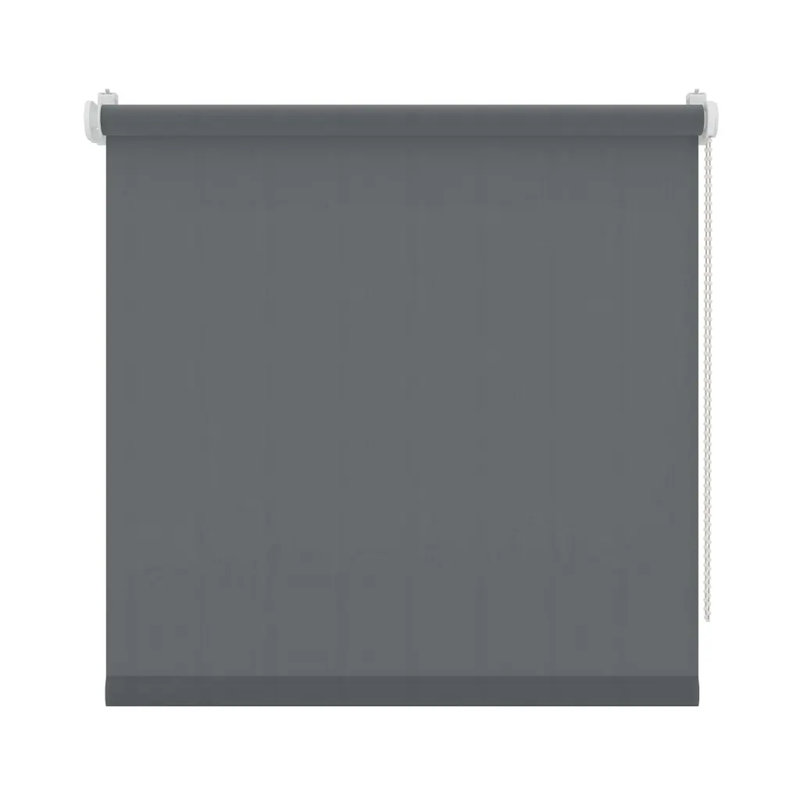 Decosol Roller Blinds Mini Translucent Uni, 42cm W x 160cm L, White gray