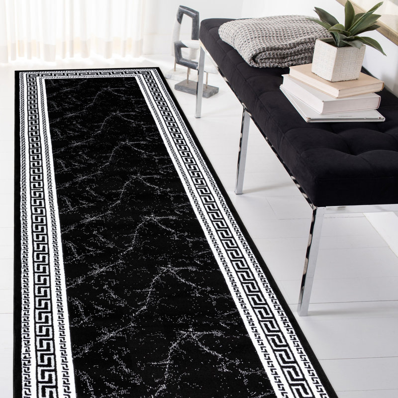 Runner Valmeyer Oriental Machine Tufted Area Rug, Runner 80 x 200cm