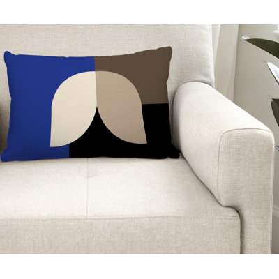 Coussin décoratif intérieur / extérieur en polyester filé Nini