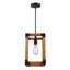 Luminaire suspendu rectangulaire à 1 lumière Aalyah
