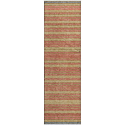 Premium Machine Washable Elize AMF1398 Stripes Rug