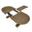 94.06 Inch Extendable Wooden Dining Table