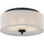 Plafonnier encastré noir mat 3 lumières Blanche-263963790
