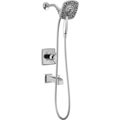 Ensemble de robinet de douche et baignoire à double fonction Ashlyn 17 Series, ensemble de garniture de poignée de douche In2ition