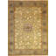 Tabriz Wool Oriental Area Rug in Ivory
