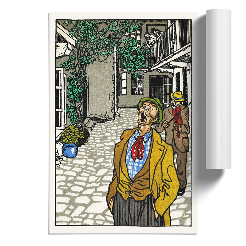 Naturally Gifted Singer by Moriz Jung - Frameless Print, 42cm H x 30cm W x 0.1cm D