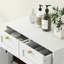 Freestanding Bathroom Cabinet With 2 Drawers - White