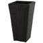 Ensemble de pots à fleurs d'extérieur carrés en polyrotin Saige - H 20 po-1162647760