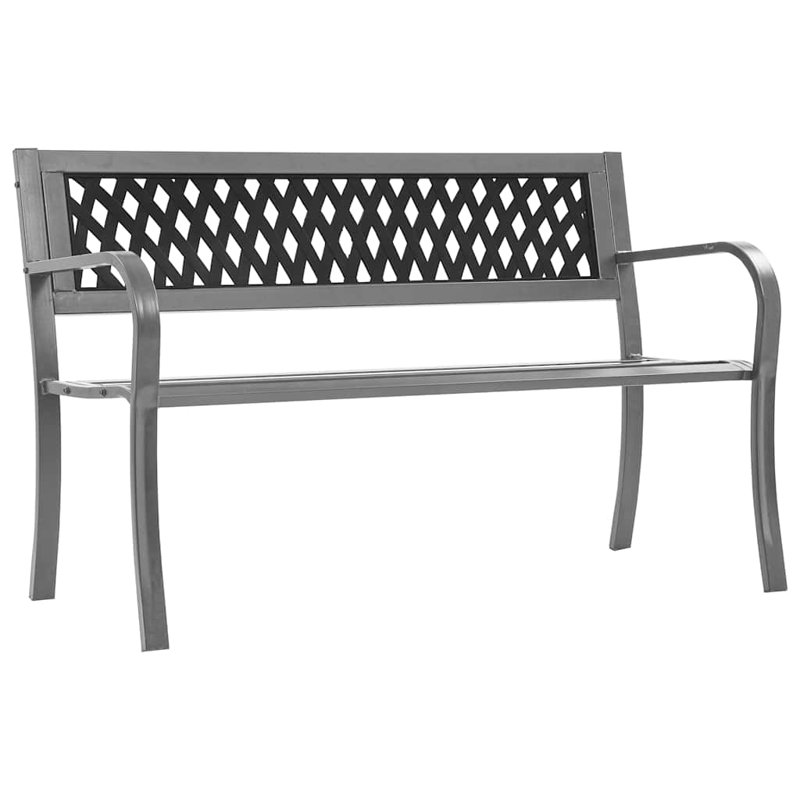 Steel Outdoor Bench