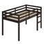 Lit mezzanine en bois avec échelle-1159635199