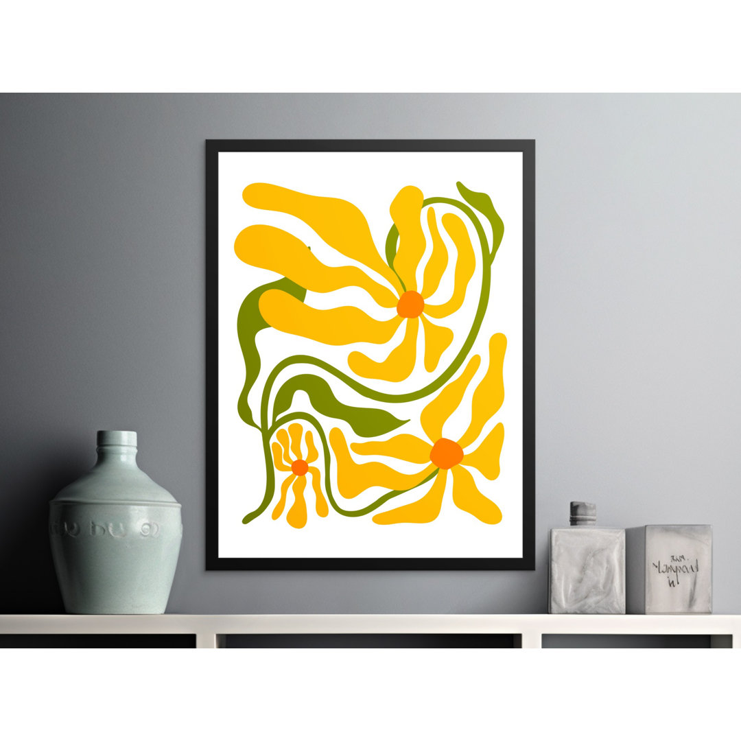 Matisse Flower Matte Poster