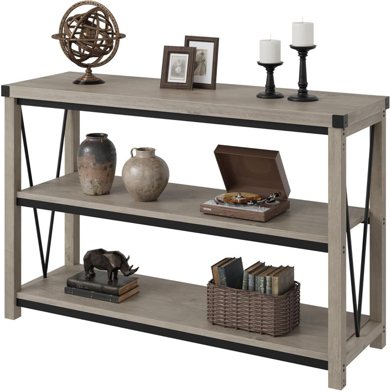 Gifferd 13.4'' Console Table, Gray