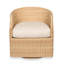 Linen Swivel Chair