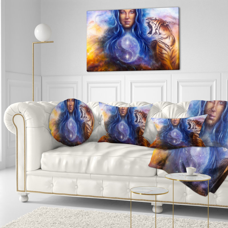 Coussin Portrait, Rectangulaire, 12 po x 20 po