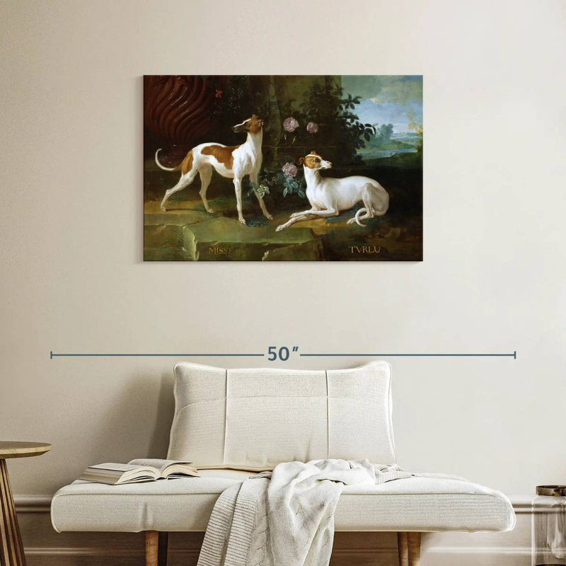 Misse And Turlu, 24" H x 36" W