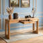 Console d'entrée en bois avec tiroir-533908716