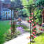 Support pour arches de jardin en métal L80,3 po x l 20,47 po x H 81,1 po