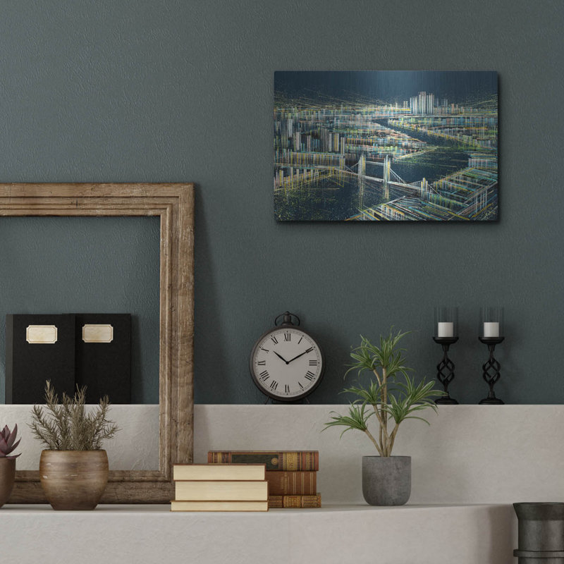 «London At Midnight» par Marc Todd, H 12 po x l 16 po