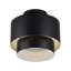Plafonnier semi-encastré noir moyen 2 lumières Acklin-236494882-236494883
