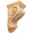 3 1/2"W x 4"D x 7"H Small Grape Corbel, Red Oak-59257024-120330234