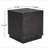 Outdoor Side Table, Patio End Table Cube, MGO Fluted Coffee Table For Outside, Garden, Backyard, Poolside Accent Table