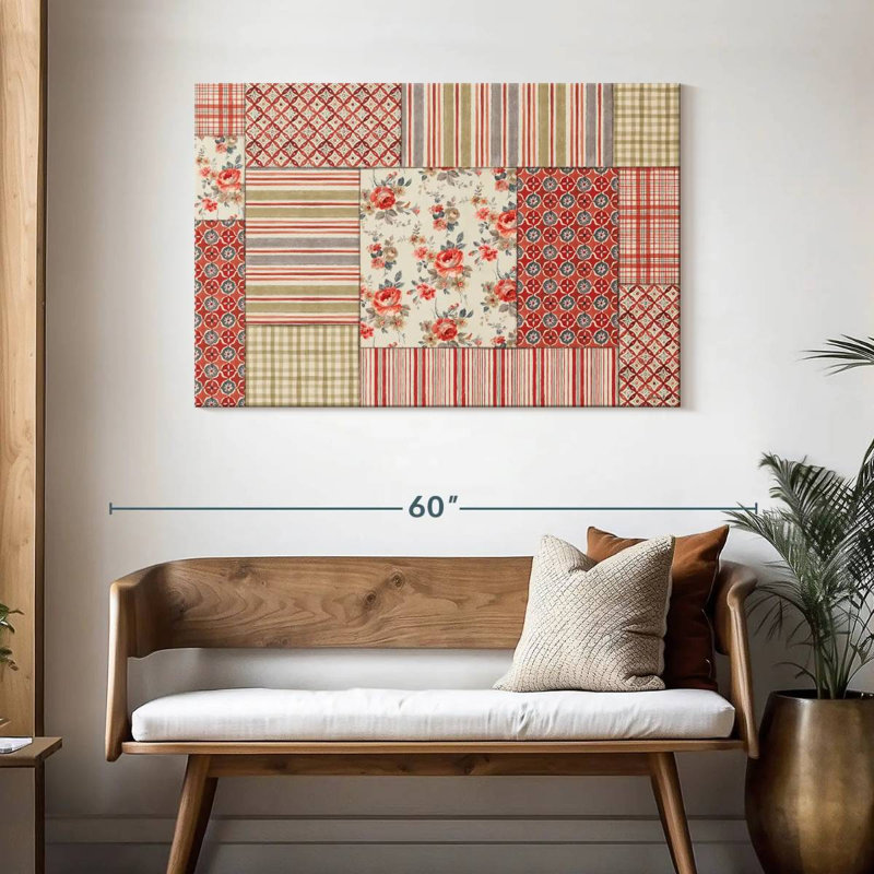 Kerner Farm Patchwork III, H 30 po x l 45 po