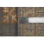 Tapis gris en laine gris à motif floral transitionnel Oushak 8 x 10