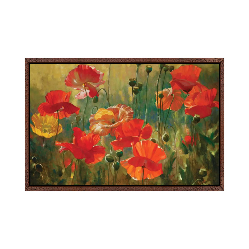 Emma Styles - Print on Canvas, 101.6 cm H x 66.04 cm W, Classic Wood Floater Framed