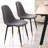 Lassan Contemporary 5-Piece Dining Set, White Round Dining Table With 4 Chairs-828249809