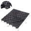 Carreaux de sol de garage robustes et emboîtables - Tapis en plastique antidérapant pour un drainage et une protection supérieurs (25 pièces)-124962410
