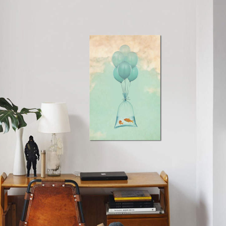 « flight to freedom i », impression sur toile, H 26 po x l 18 po x P 1,5 po
