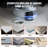 VEVOR Diamond Core Drill Bit Set, 7 PCS Diamond Hole Saw Kit for Dry and Wet, with Storage Case