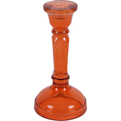 Glass Tabletop Candlestick