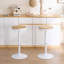 Tabouret de bar pivotant en bois massif l 15,2 po Jaina -1447778116-1447778123