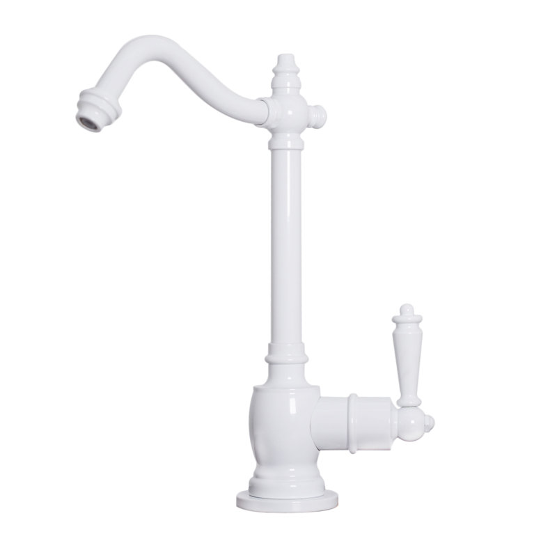 9" Victorian 1-Lever Handle Cold Water Dispenser Faucet, Satin