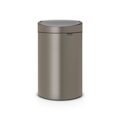 Brabantia 10.6gal Touch Top Trash Can