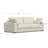 Charlie Deep Seater Sofa, Performance Fabric Couch for Living Room, Stain-Resistant Contemporary Sofa-112201527-97652070