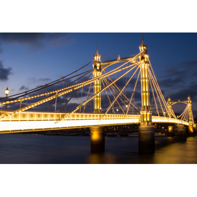 Hilden Albert Bridge - Wrapped Canvas Print