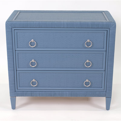 Warwick 3-Drawer Wicker Chest