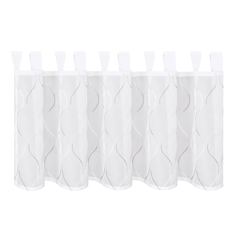 Bryonna Abstract Tailored Kitchen Curtain